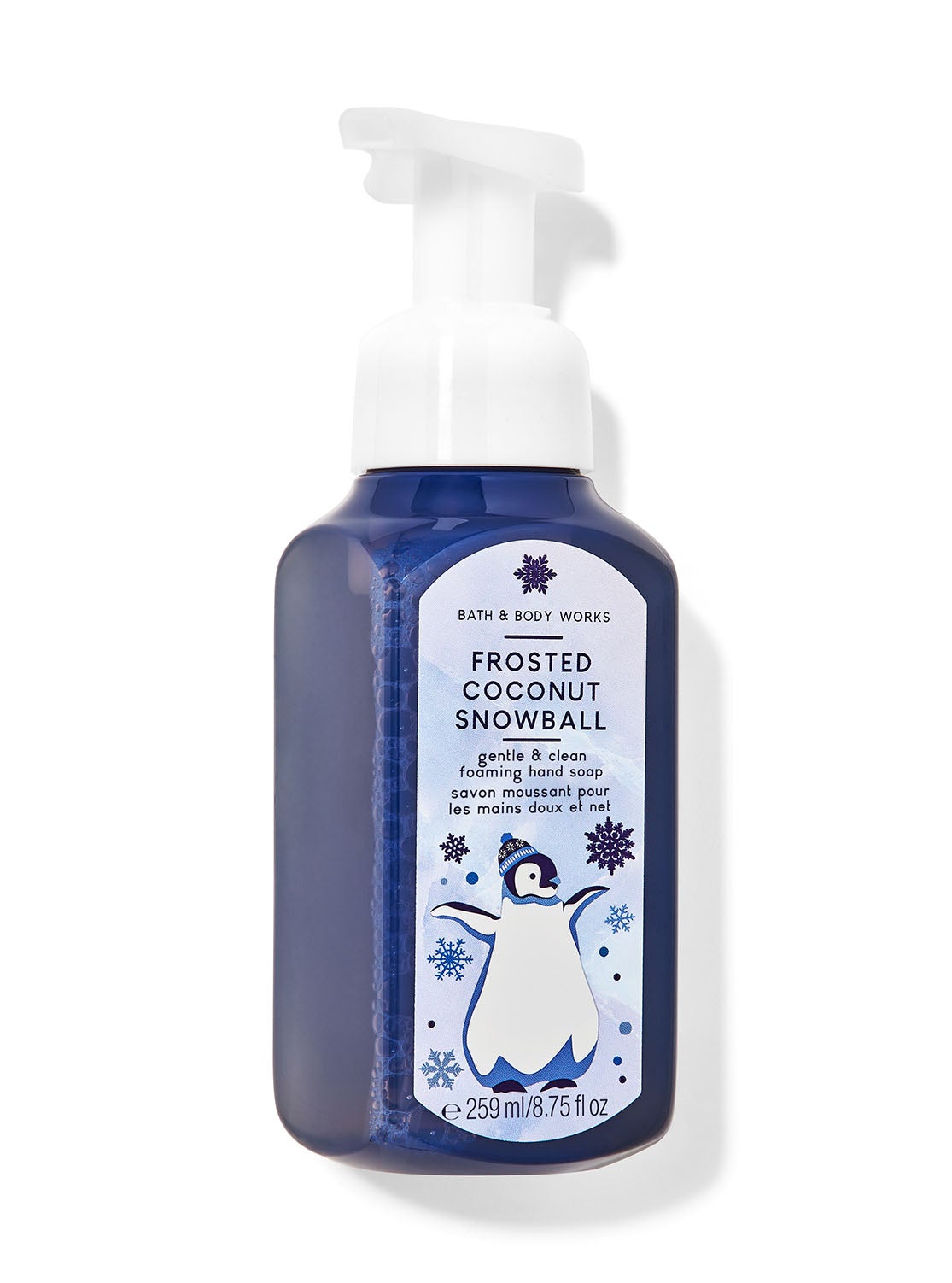 Frosted Coconut Snowball Gentle & Clean Foaming Hand Soap Bath and
