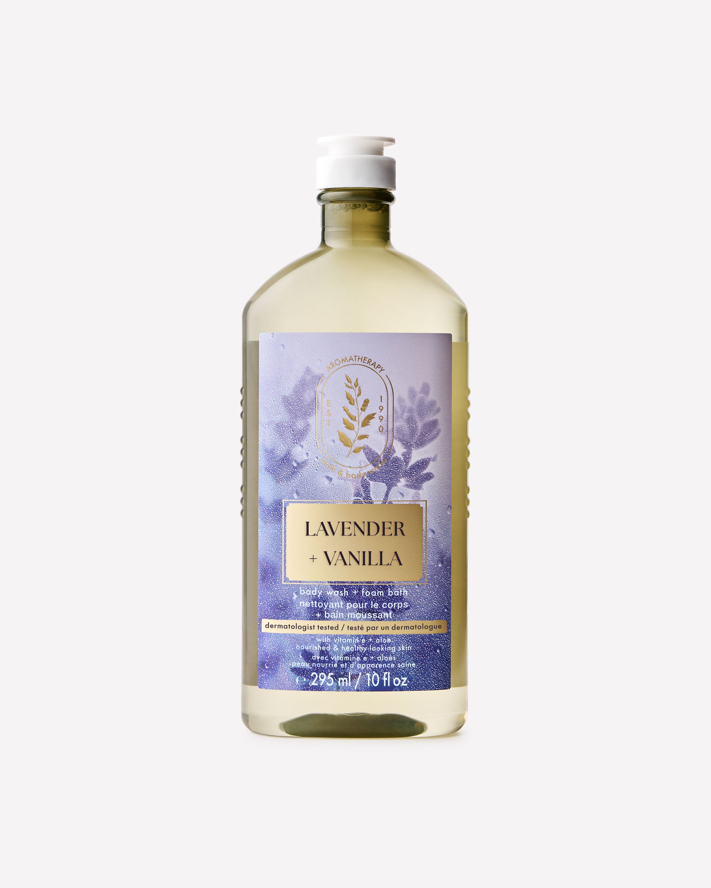 Lavender Vanilla Body Wash & Foam Bath