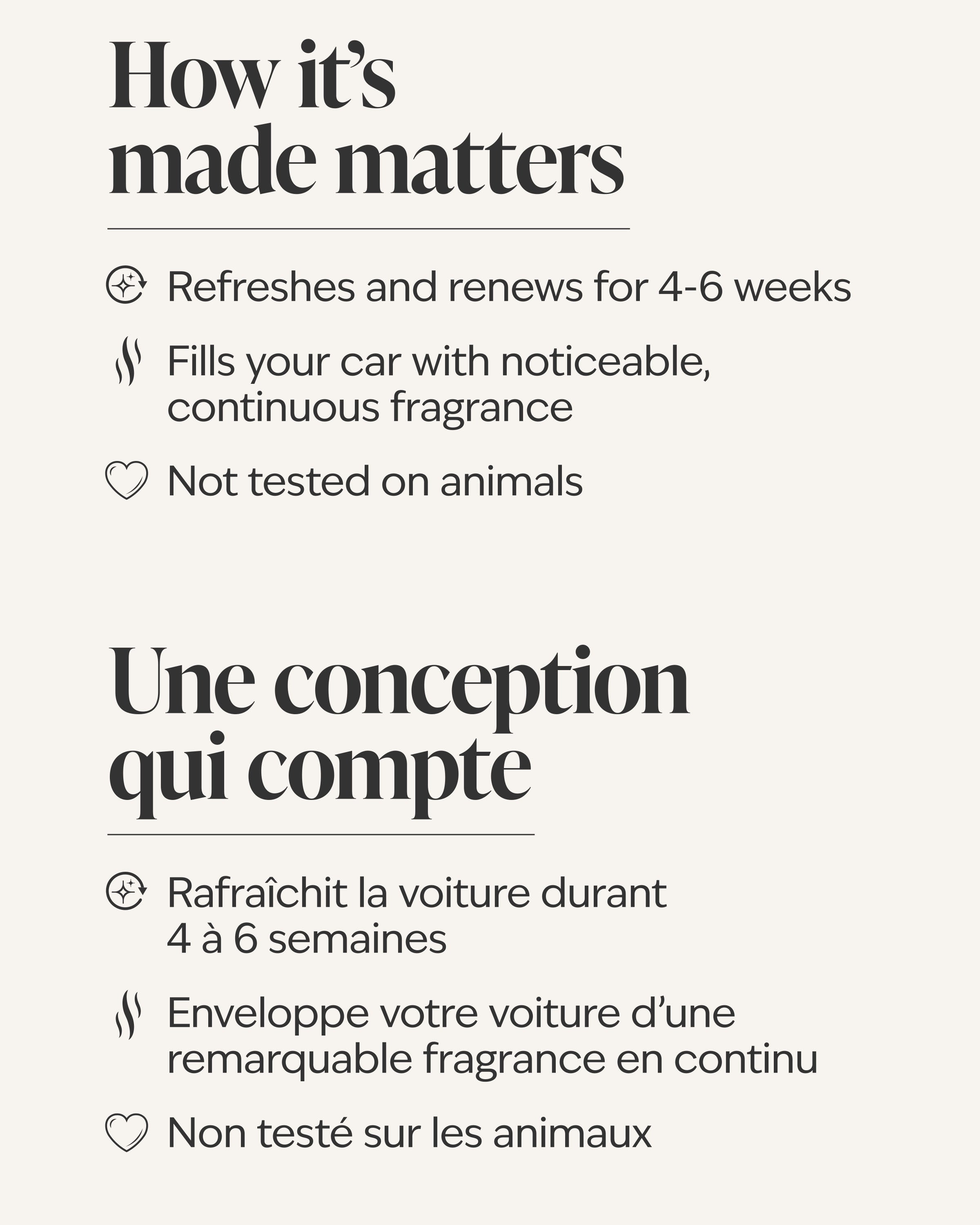 Noir Car Fragrance Refill