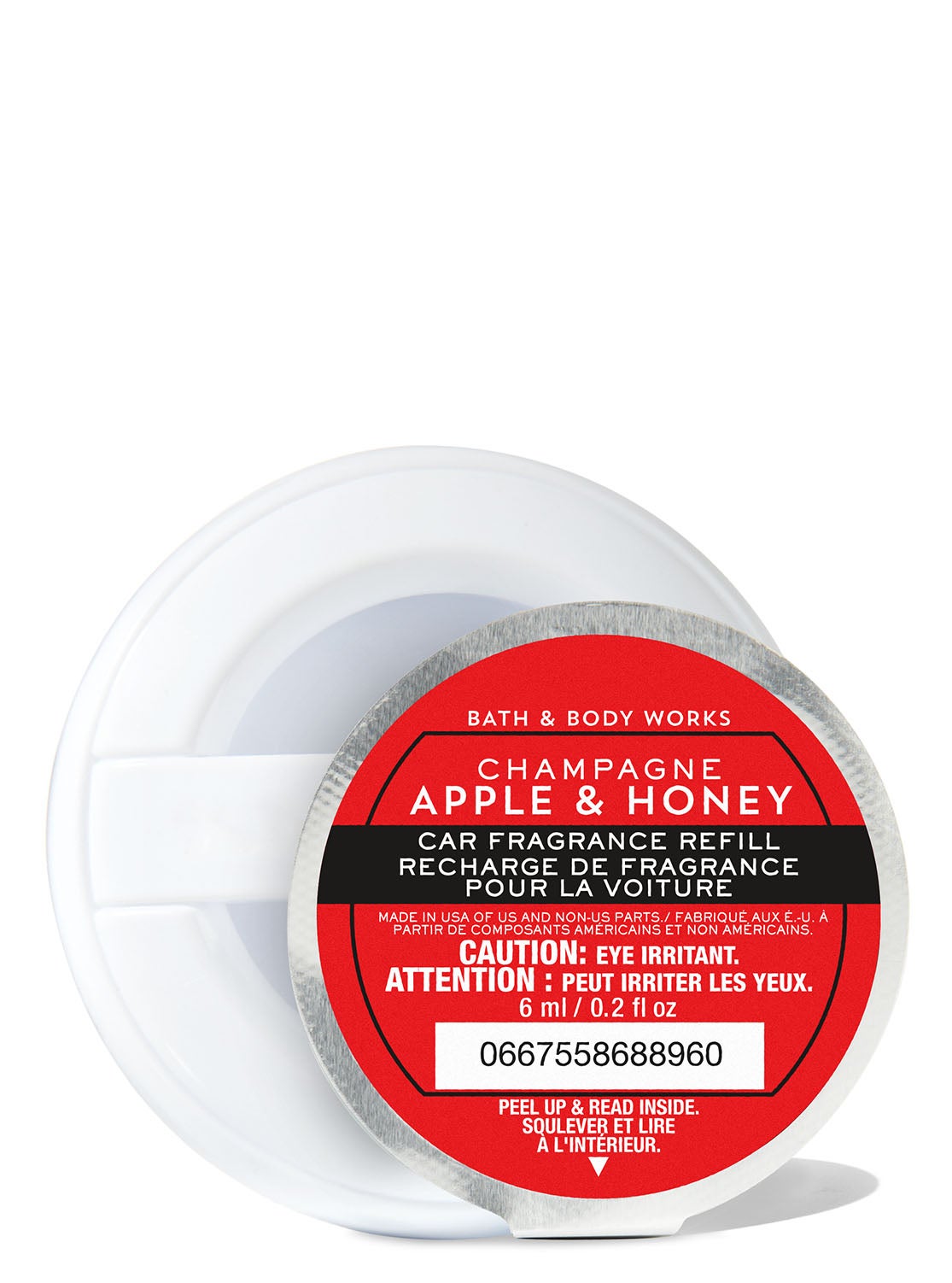 Champagne Apple & Honey Car Fragrance Refill Bath and Body Works