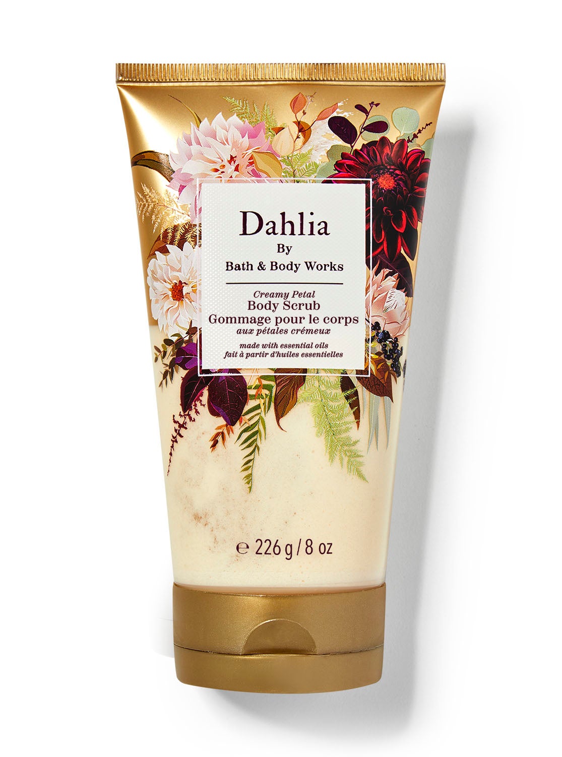 Dahlia Creamy Petal Body Scrub Bath and Body Works