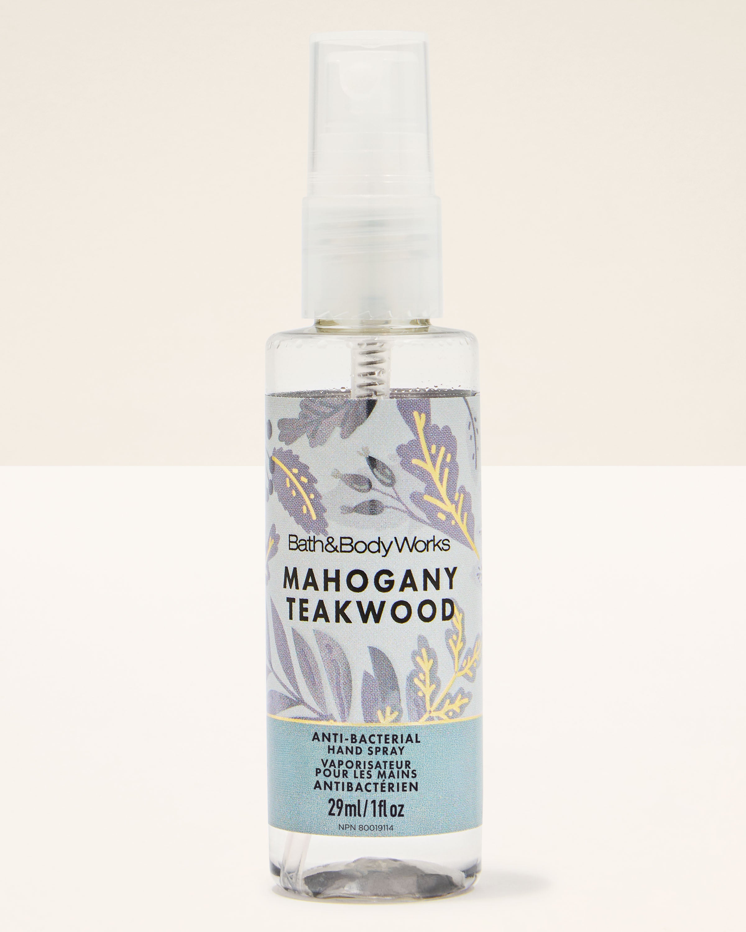 Mahogany Teakwood Hand Sanitizer Spray
