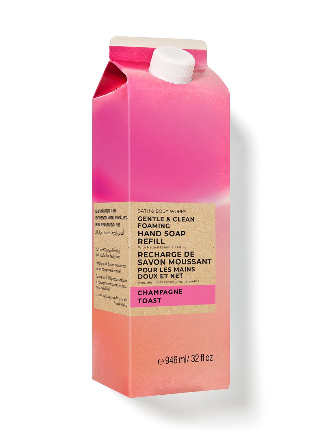 Champagne Toast Gentle & Clean Foaming Refill
