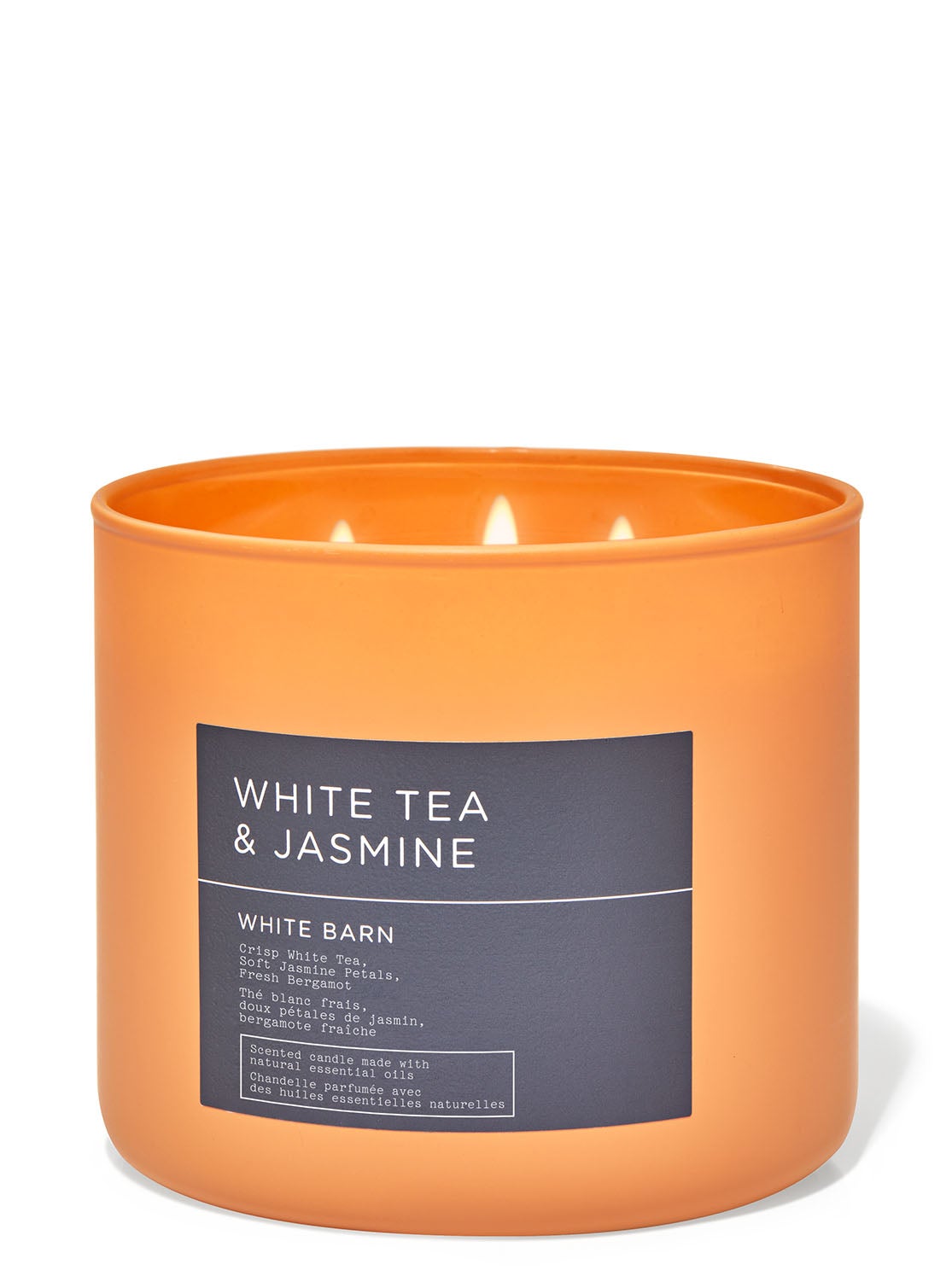 White Tea & Jasmine 3Wick Candle Bath and Body Works