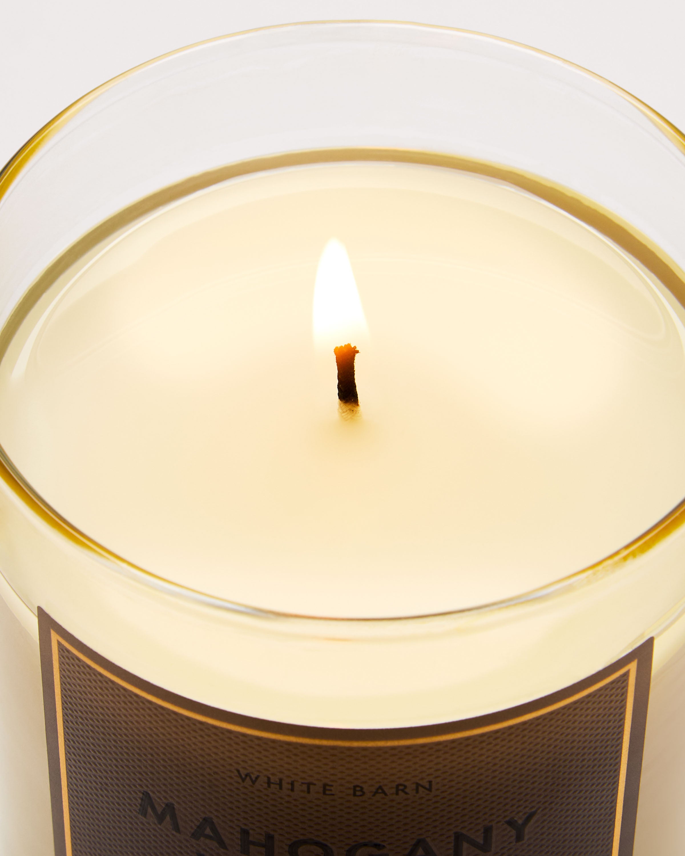 Mahogany Vanilla Single Wick Candle