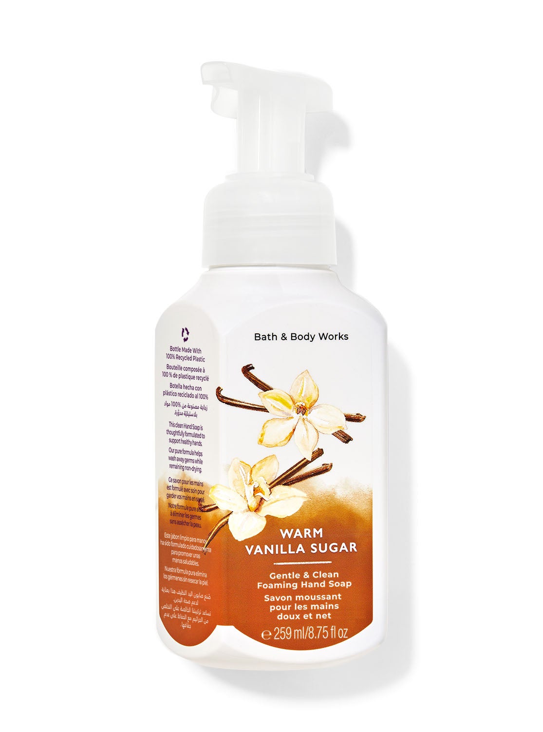 Warm Vanilla Sugar Gentle & Clean Foaming Hand Soap Bath and Body Works