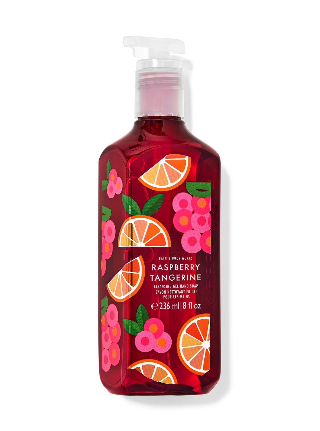 Raspberry Tangerine Cleansing Gel Hand Soap Bath and Body Works