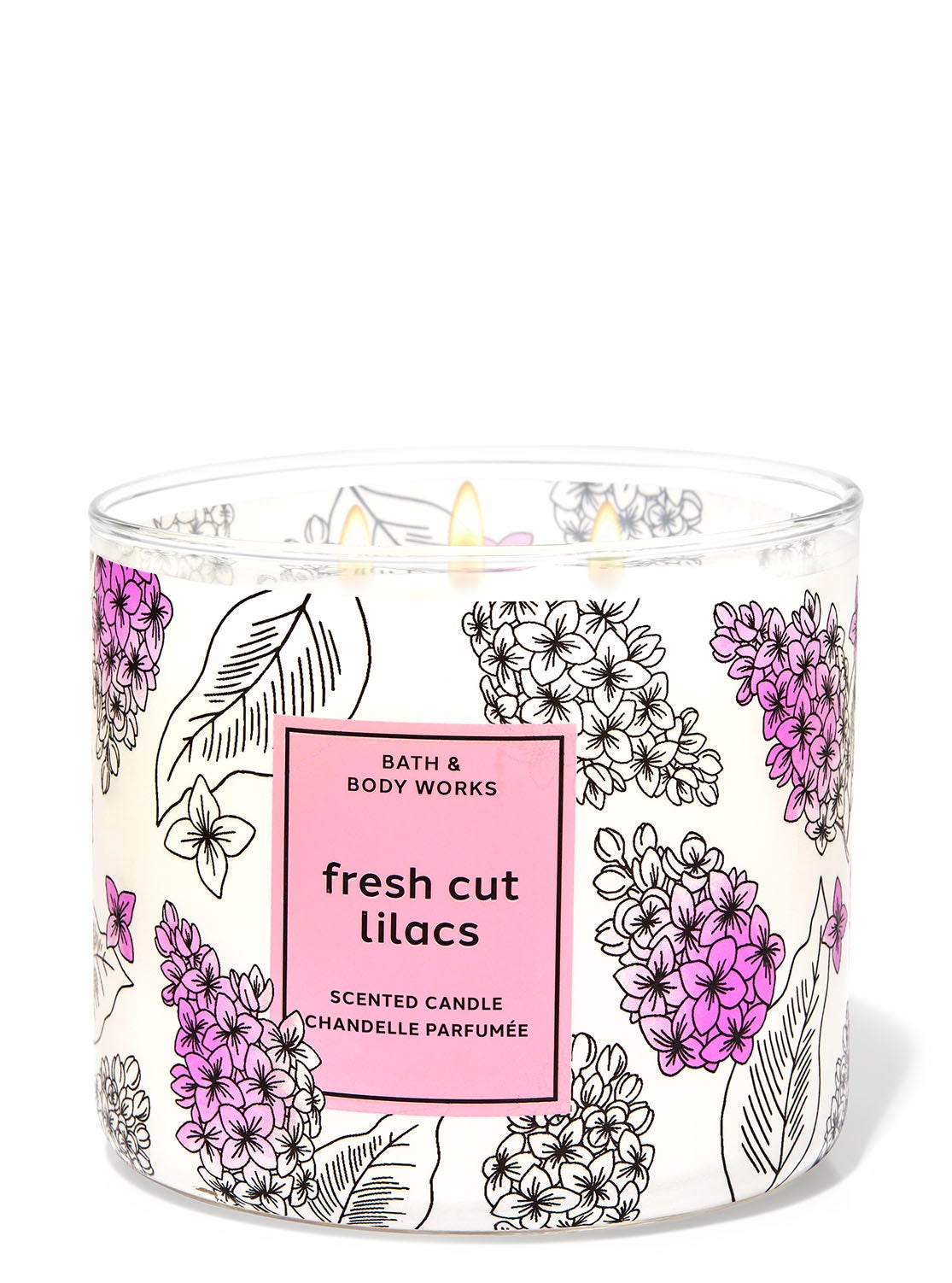 Fresh Cut Lilacs 3-Wick Candle | Bath and Body Works