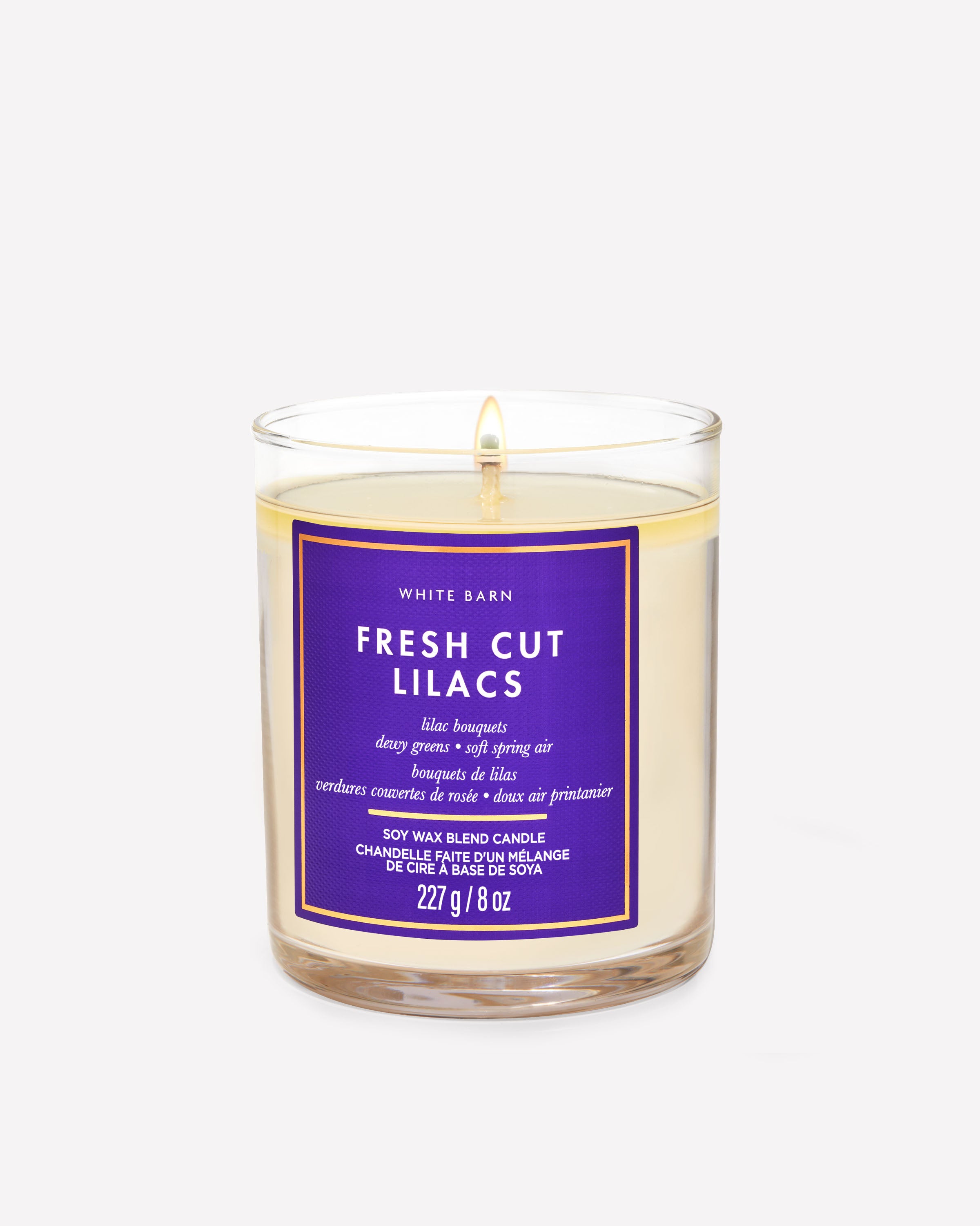 Chandelle à une mèche Fresh Cut Lilacs